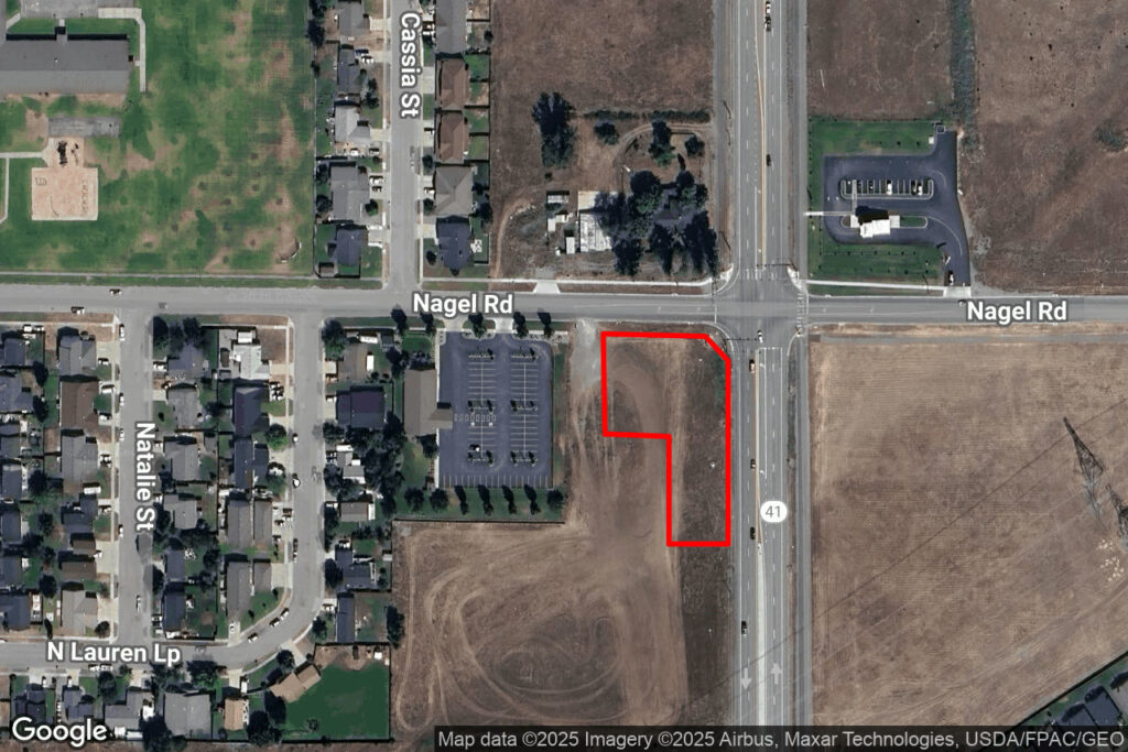 Signalized Corner Parcel in Rathdrum