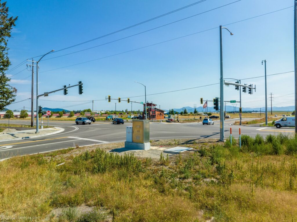 Signalized Corner Parcel in Rathdrum