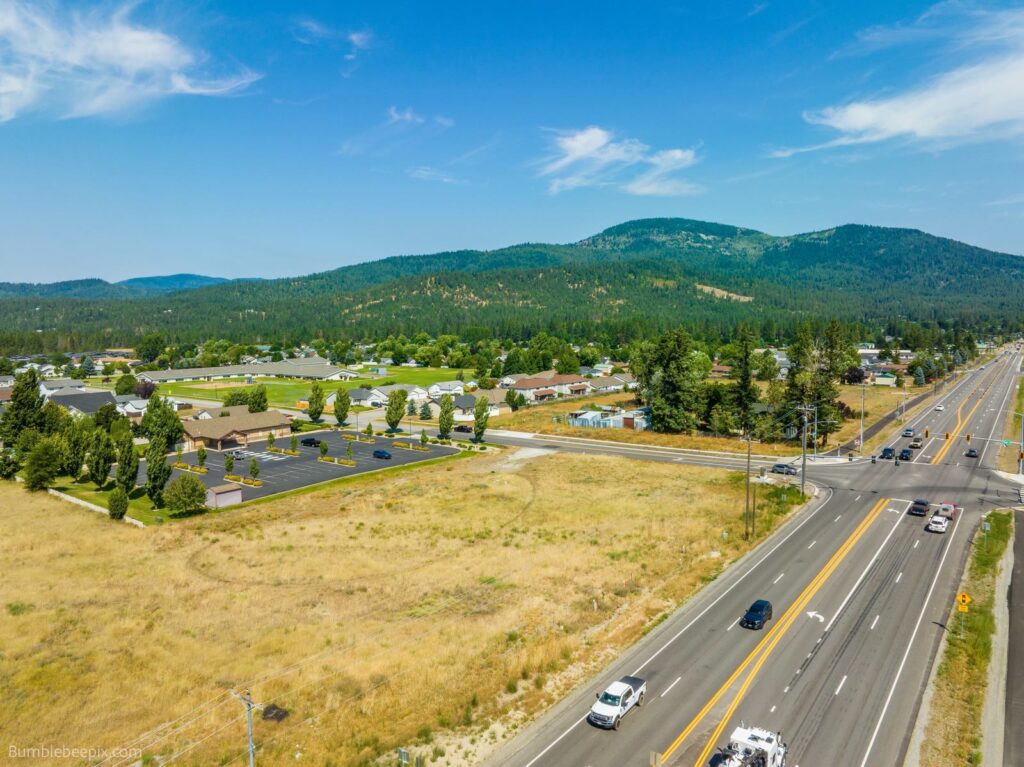 Signalized Corner Parcel in Rathdrum