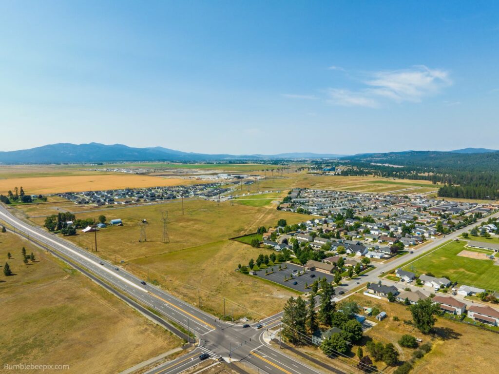 Signalized Corner Parcel in Rathdrum