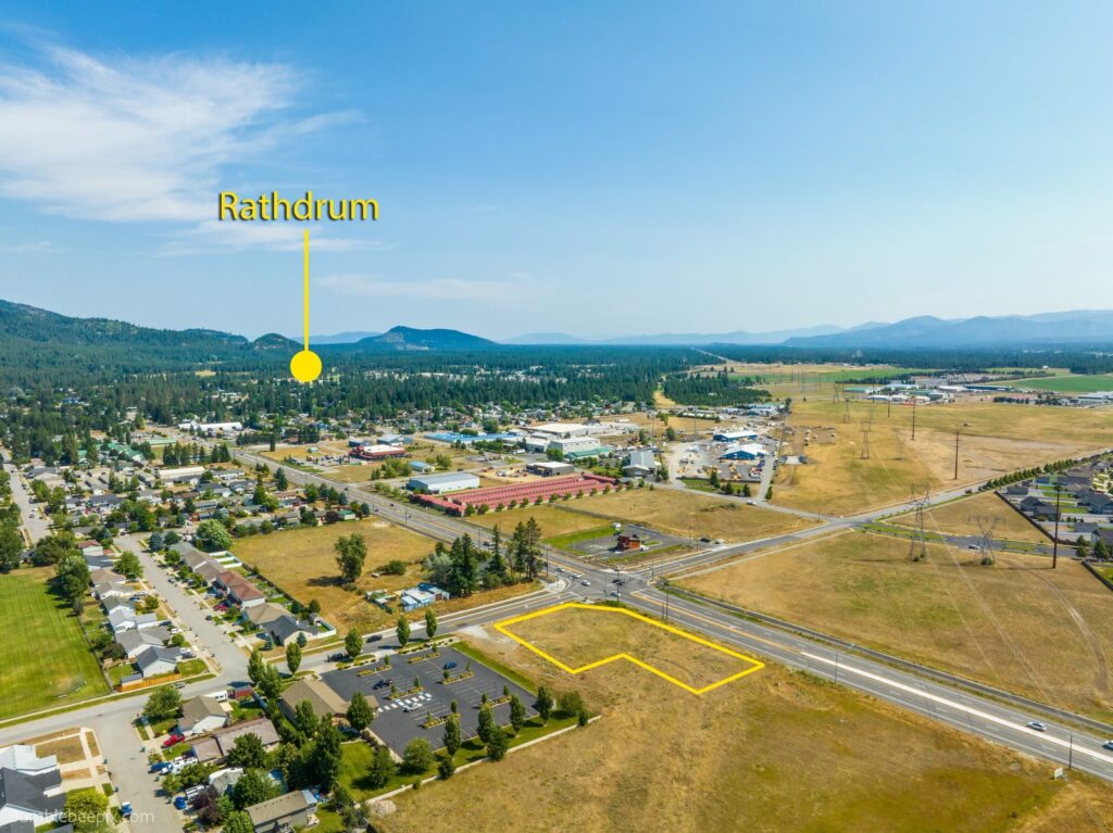 Signalized Corner Parcel in Rathdrum